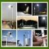 Yaming LED solar street lamps for high-brightness and durable courtyard roads, 50W, 100W, 200W, 400W solar street lamp heads details Picture